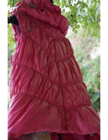 GILET MONCLER  tg. S ROSA
