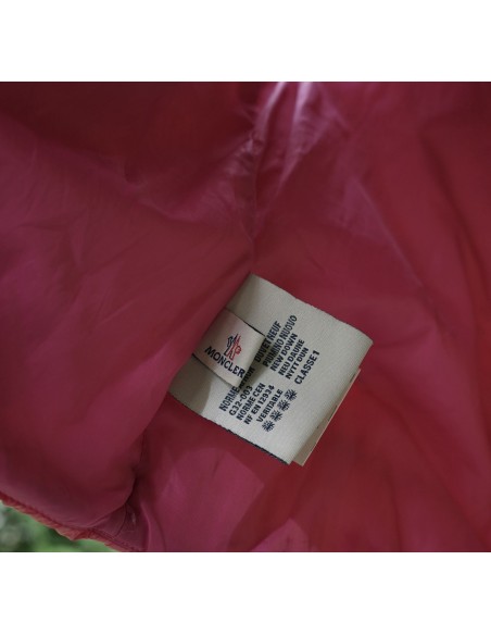 GILET MONCLER  tg. S ROSA