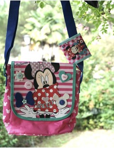 BORSA "MINNIE"  TRACOLLA + PORTAFOGLIO 2