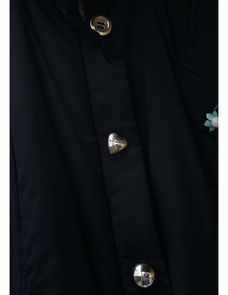 GIUBBOTTO NERO MOSCHINO JEANS tg. 44 it.