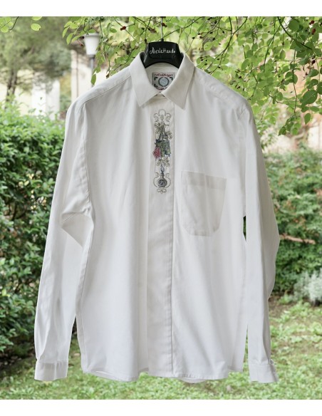 CAMICIA UOMO TIROLESE  TG.39  Arzberger
