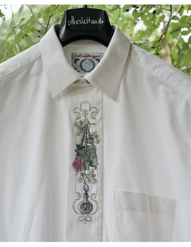 CAMICIA UOMO TIROLESE  TG.39  Arzberger