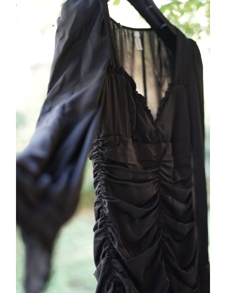 ABITO NERO TUBINO  tg. XS Zara
