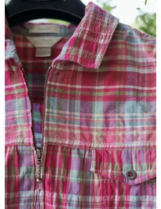 Camicia Smanicata Quadretti tg.2XL 2