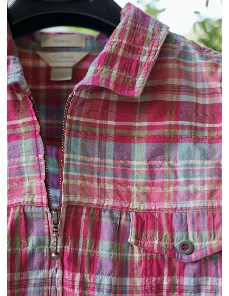 Camicia Smanicata Quadretti tg.2XL