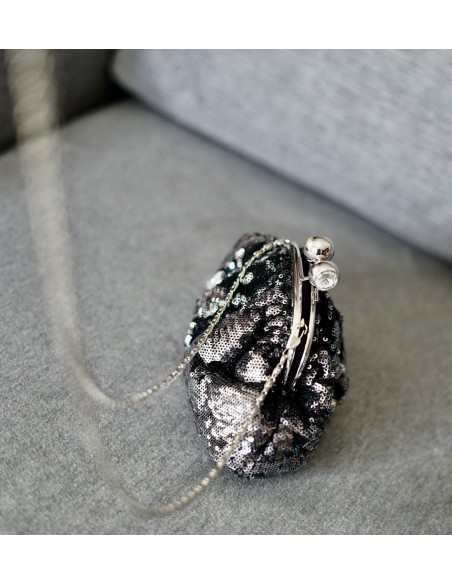 BORSETTA DA SERA ARGENTO