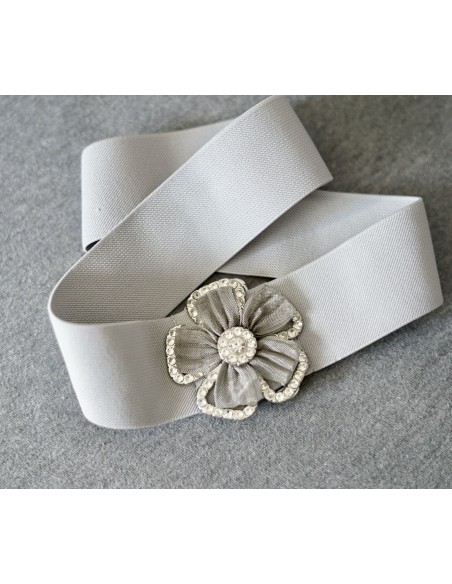 CINTURA CON FIORE tg.70/80 cm