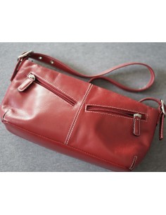 BORSETTA IN PELLE ROSSA Jane Schilton 2