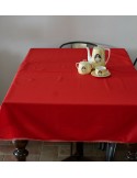 TOVAGLIA OVALE ROSSA  175x120cm