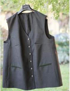GILET DONNA TIROLESE  LANA Tg.58/60 it.