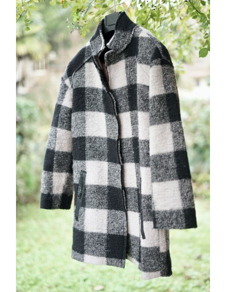 CAPPOTTINO  MISTO LANA DONNA  tg. 38 it.  Benetton