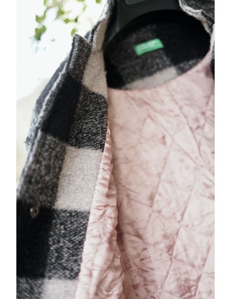 CAPPOTTINO  MISTO LANA DONNA  tg. 38 it.  Benetton