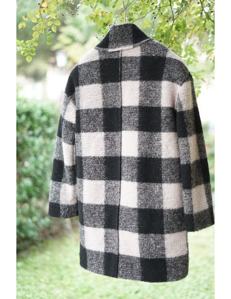 CAPPOTTINO  MISTO LANA DONNA  tg. 38 it.  Benetton