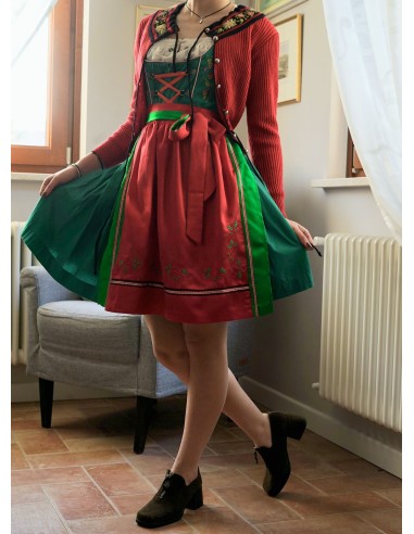 ABITO IN STILE TIROLESE DIRNDL  tg. 40