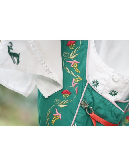 ABITO IN STILE TIROLESE DIRNDL  tg. 40