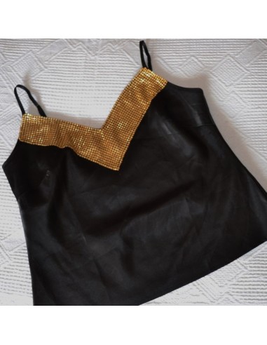 ELEGANTE TOP NERO Tg. L