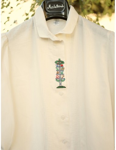 CAMICIA tg.50 VINTAGE STILE TIROLESE