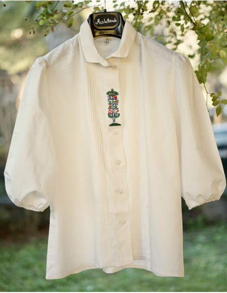 CAMICIA tg.50 VINTAGE STILE TIROLESE