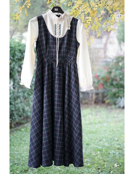 ABITO VESTITO DONNA STILE VINTAGE  tg.40 it