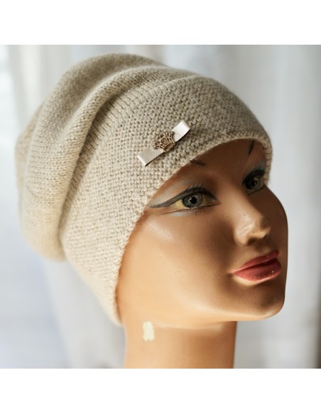CAPPELLO LANA BEIGE