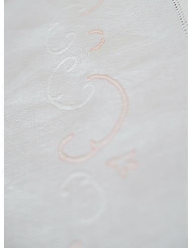 LENZUOLINO /ASCIUGAMANO RICAMATO A MANO  130x74cm