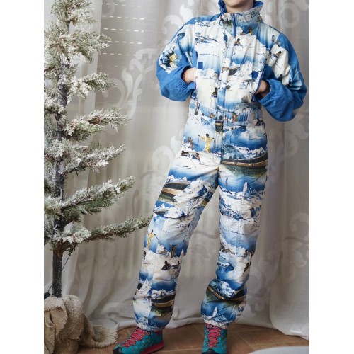 TUTA SCI BOY SNOW VINTAGE  '80 tg. 164