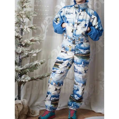 TUTA SCI BOY SNOW VINTAGE  '80 tg. 164