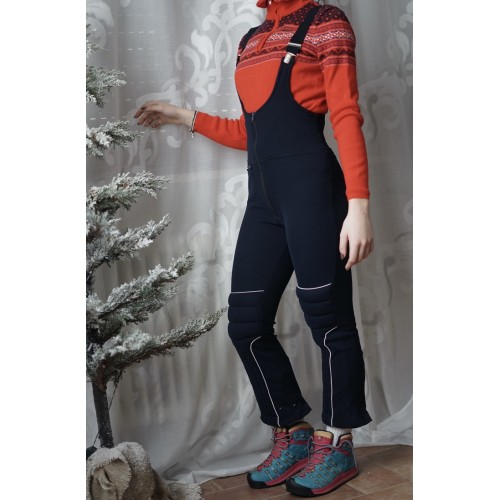 PANTALONI  BLU SCI VINTAGE tg 10 anni  circa