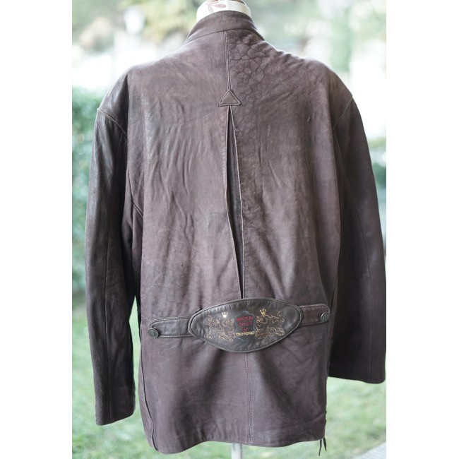 GIACCA GIACCONE TIROLESE tg 52  PELLE