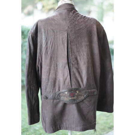 GIACCA GIACCONE TIROLESE tg 52  PELLE