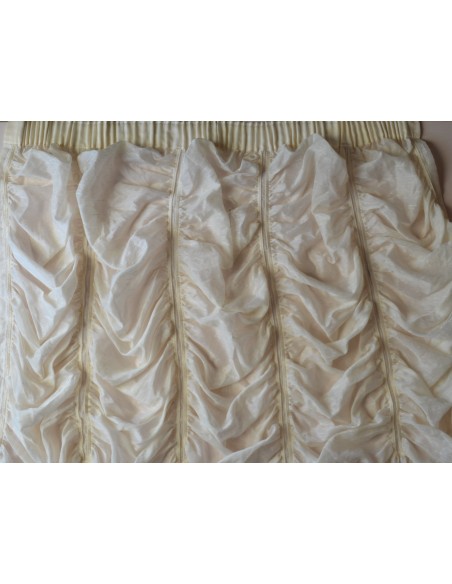 TENDA CREMA CON DRAPPEGGIO 180x110 cm
