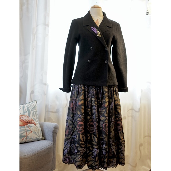 GIACCA DONNA LANA  RICAMATA TG. 46 /L Casual...