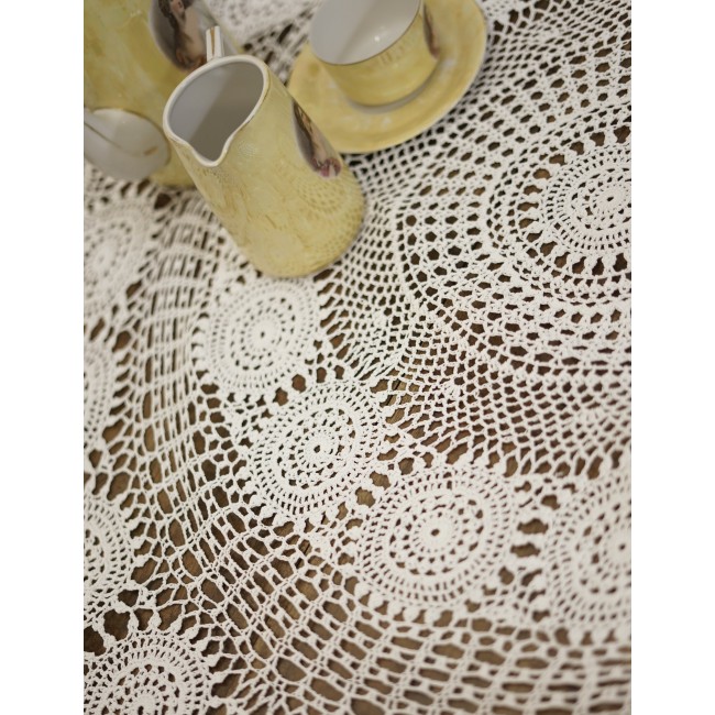 TOVAGLIA / COPRITAVOLO REALIZZATO MANO AD...