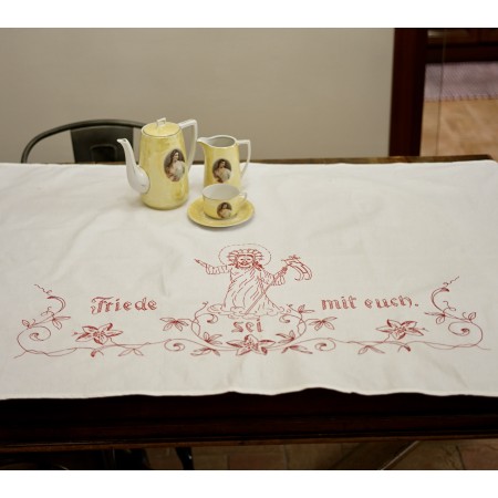 ANTICA TOVAGLIETTA DA ALTARE 140x93cm
