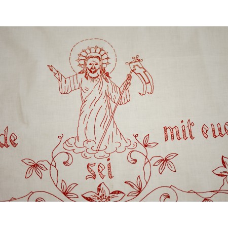 ANTICA TOVAGLIETTA DA ALTARE 140x93cm