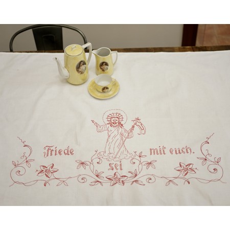 ANTICA TOVAGLIETTA DA ALTARE 140x93cm