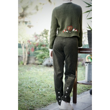 PANTALONI tg. 42/44 it. TIROLESE DONNA Alphorn