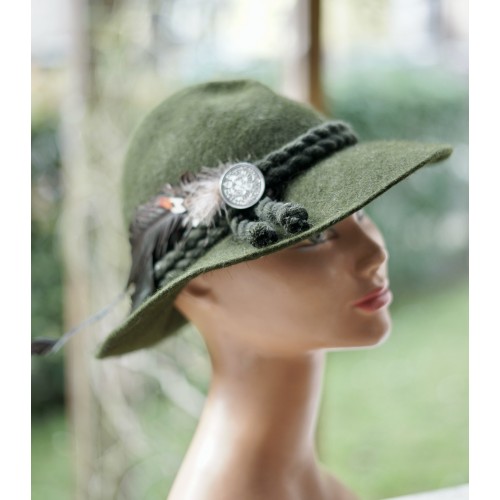 CAPPELLO  IN STILE TIROLESE tg 53