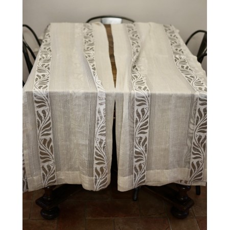 COPPIA TENDE CREMA + BEIGE  115x210 cm
