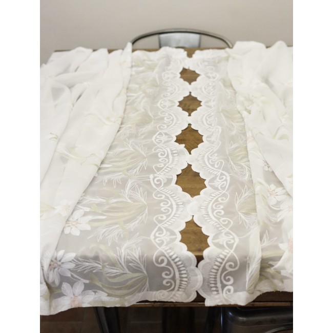 COPPIA TENDE FLOREALI 140x140 cm