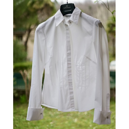 CAMICETTA BIANCA  tg  42/44 it.   Autograph