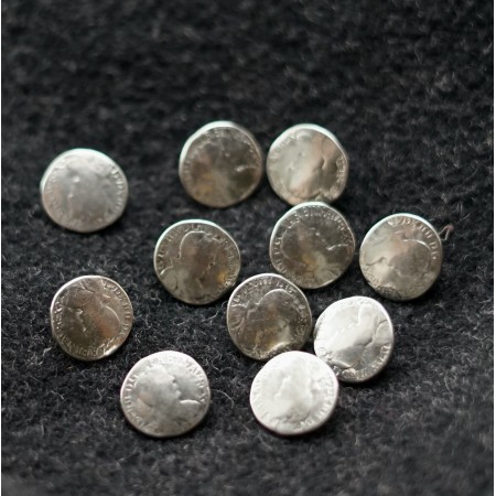 SET 11 BOTTONI STILE TIROLESE diam.1,8 cm