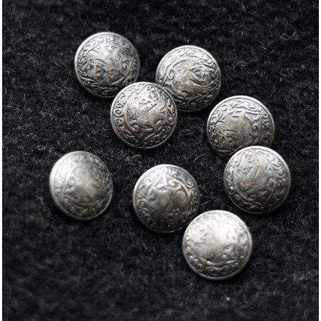 SET 8 BOTTONI STILE TIROLESE diam.2 cm