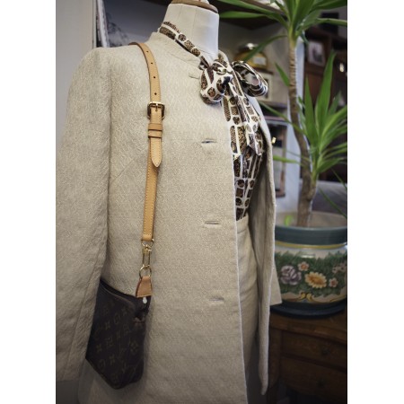 COMPLETO tg. 36 GIACCA  + MINI GONNA VINTAGE ANNI '60/'70