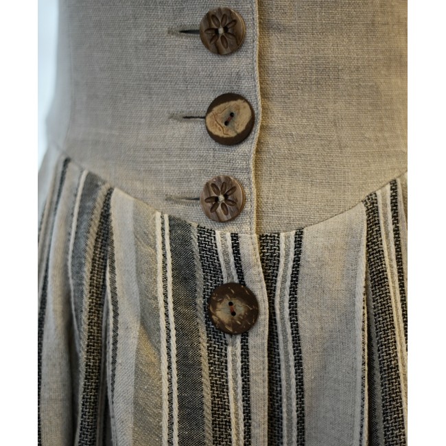 ABITO STILE TIROLESE  tg.40 it  BEIGE