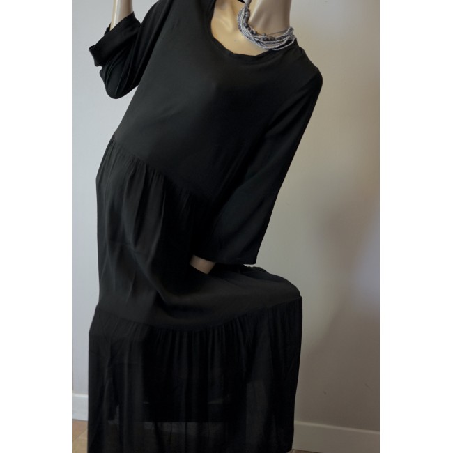 ABITO ESTIVO  tg S/M COLORE NERO  Tiffany