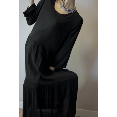 ABITO ESTIVO  tg S/M COLORE NERO  Tiffany