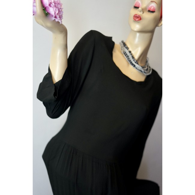 ABITO ESTIVO  tg S/M COLORE NERO  Tiffany