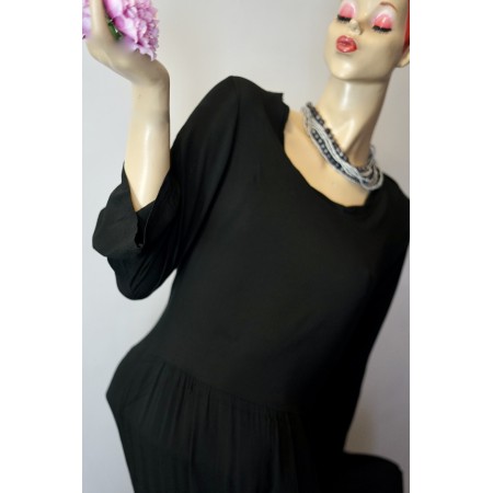 ABITO ESTIVO  tg S/M COLORE NERO  Tiffany
