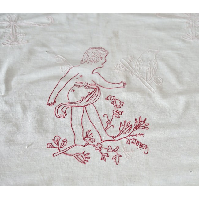 ANTICO  RICAMO / TENDINA  PRIMI '900